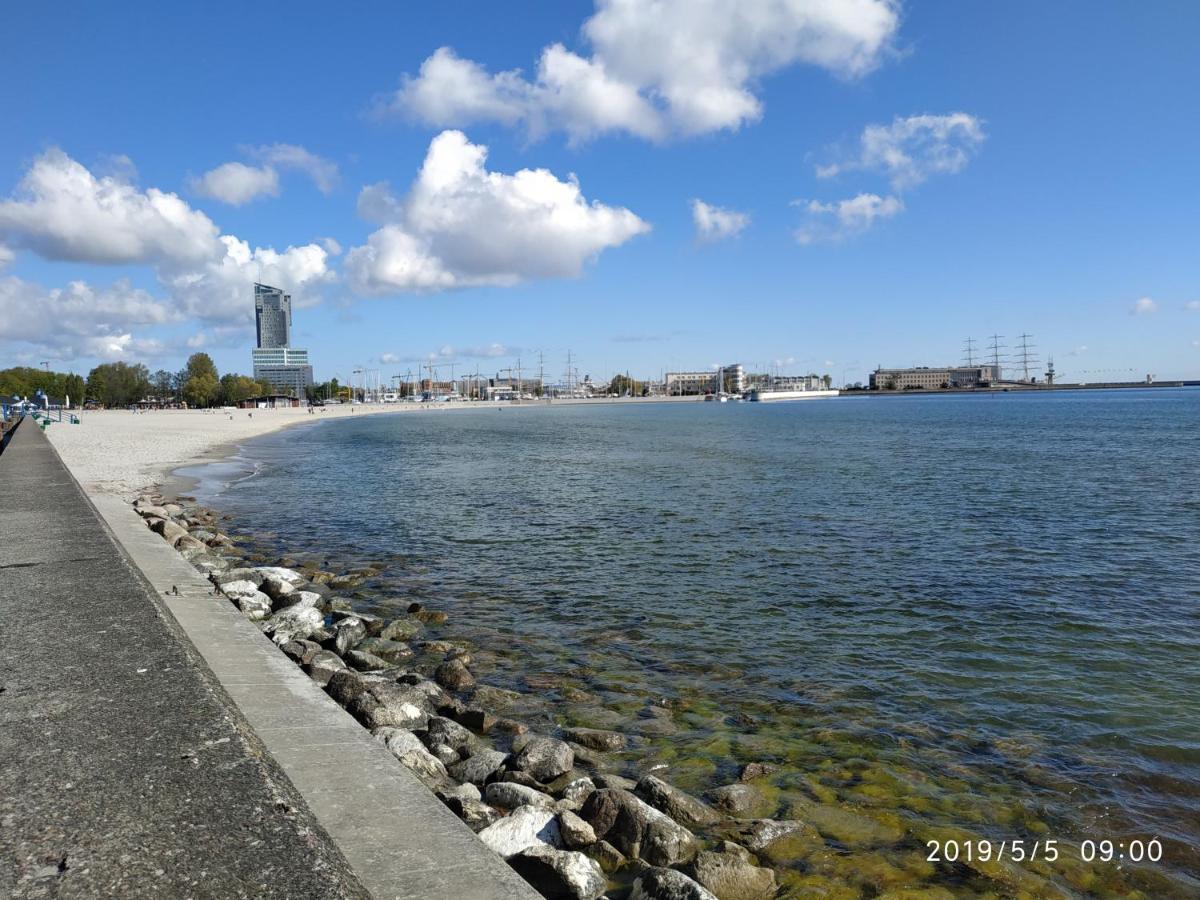 Apartament Srodmiescie Apartman Gdynia Kültér fotó
